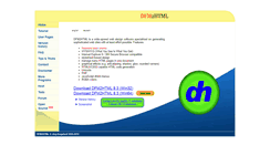 Desktop Screenshot of dfm2html.com